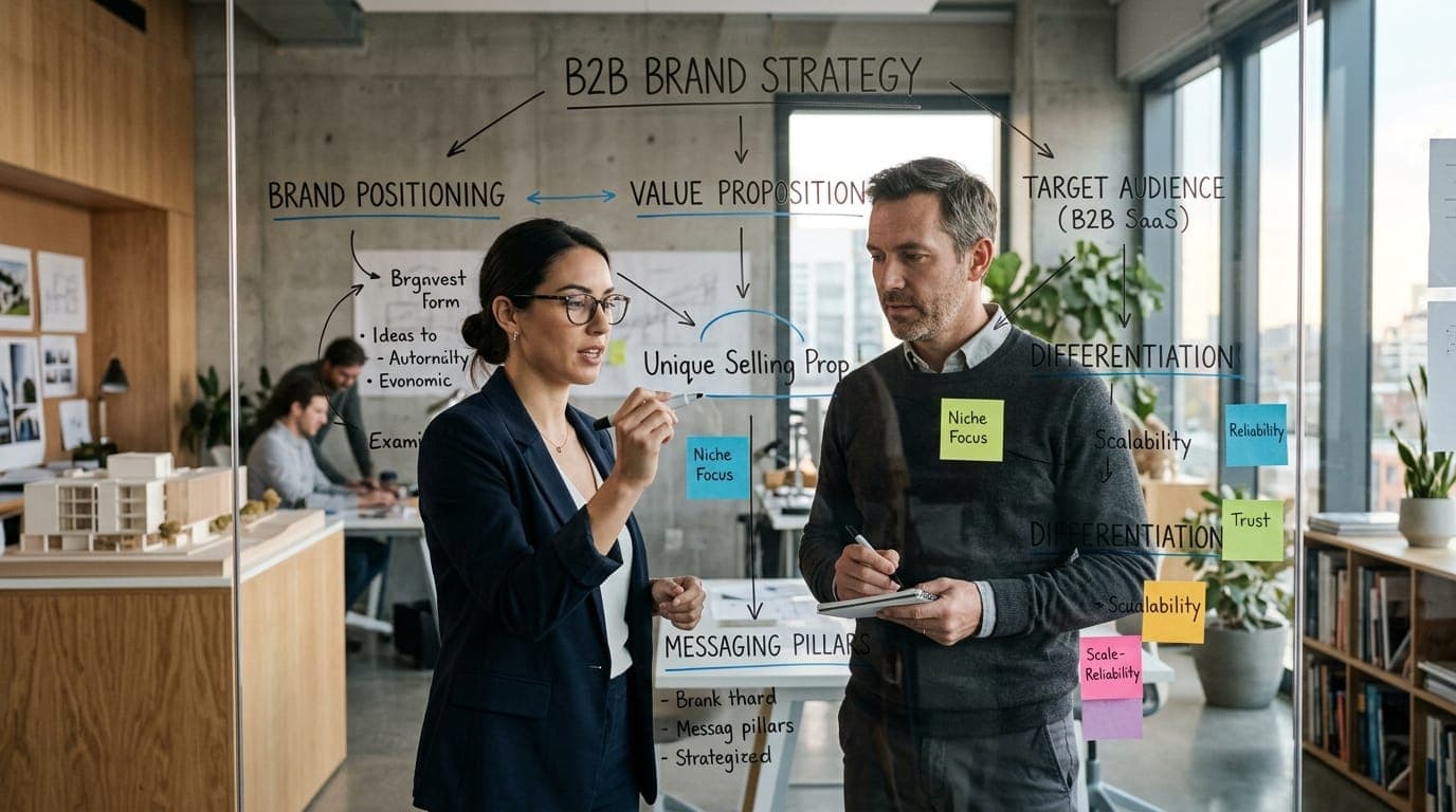 Jon Branding B2B Brand Strategy Workshop with Business Leadership